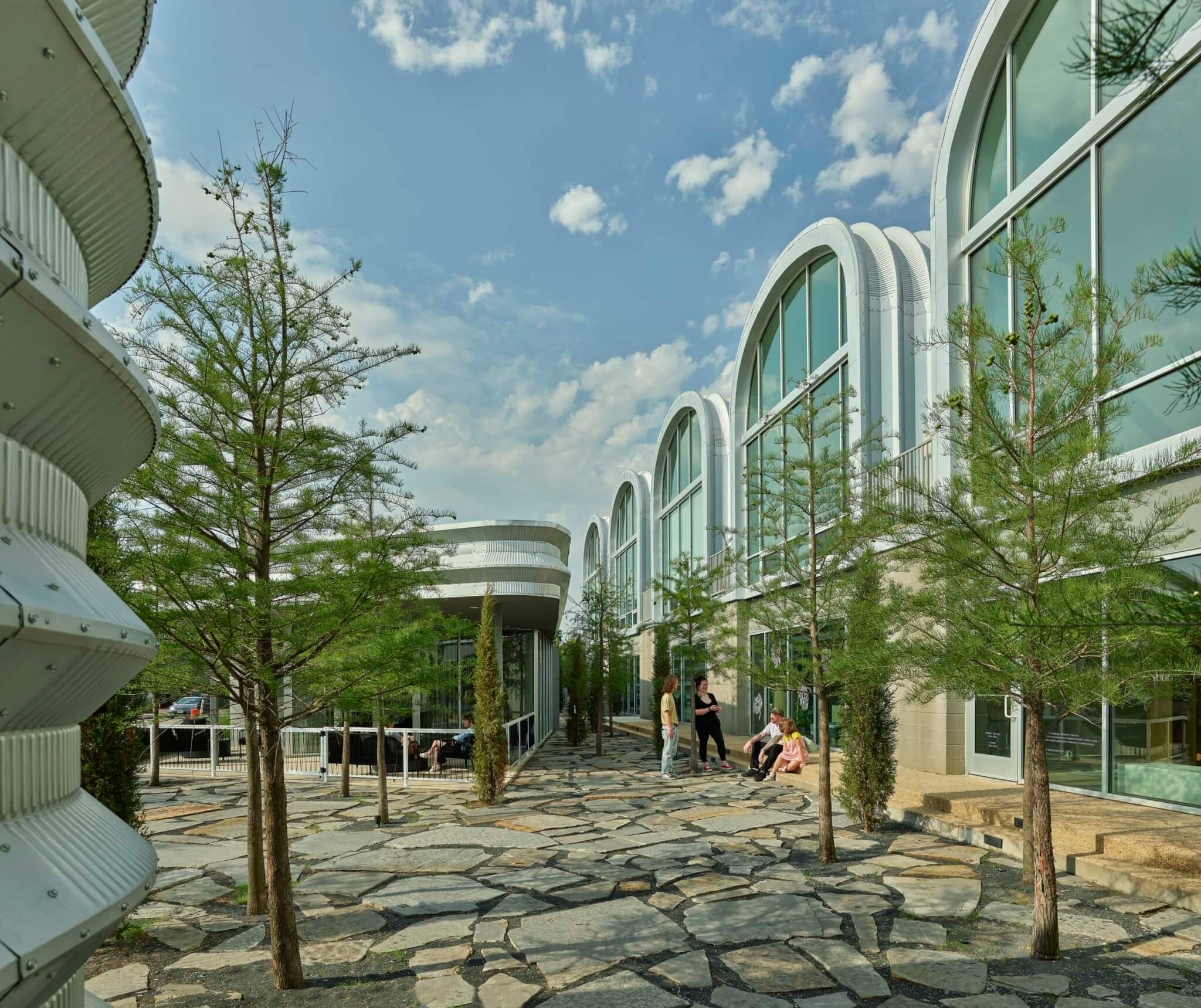 outdoor space at PS1200