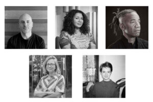 A group of black and white headshots of the jurors for Best of Design 2024