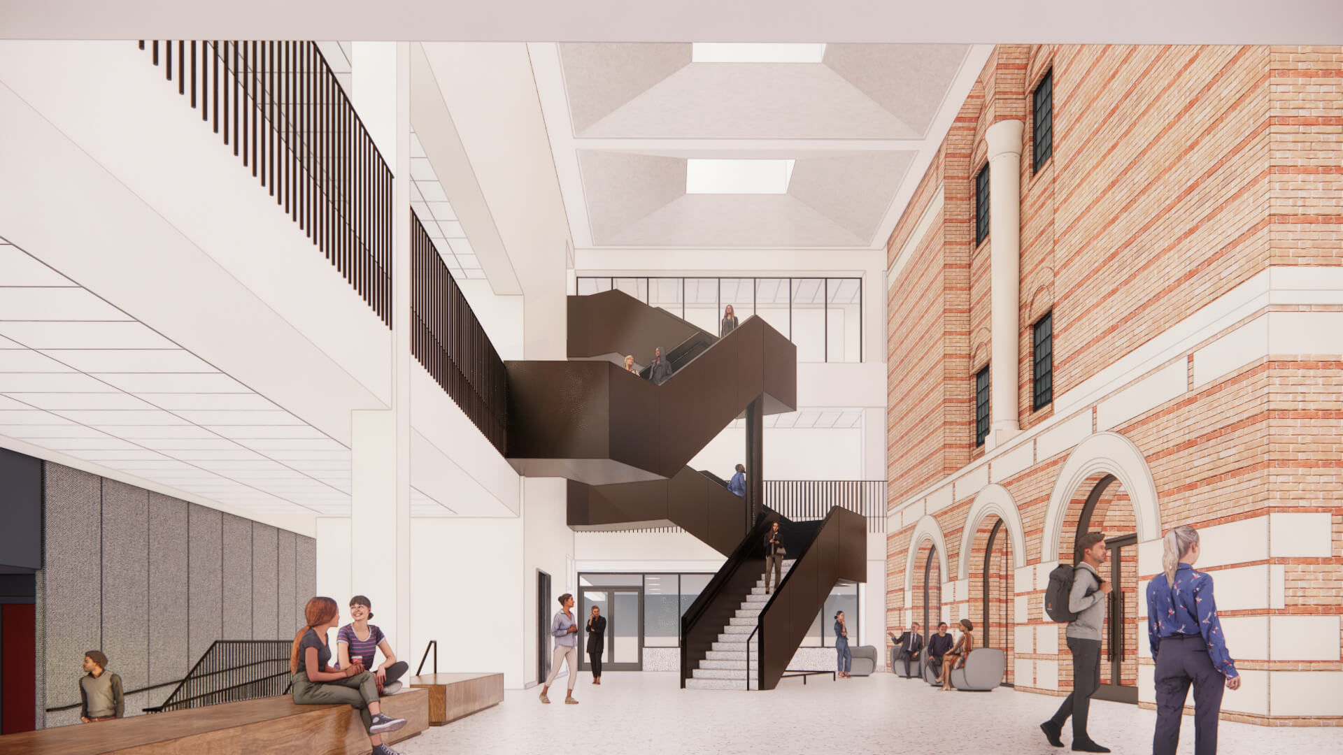 interior view showing staircase