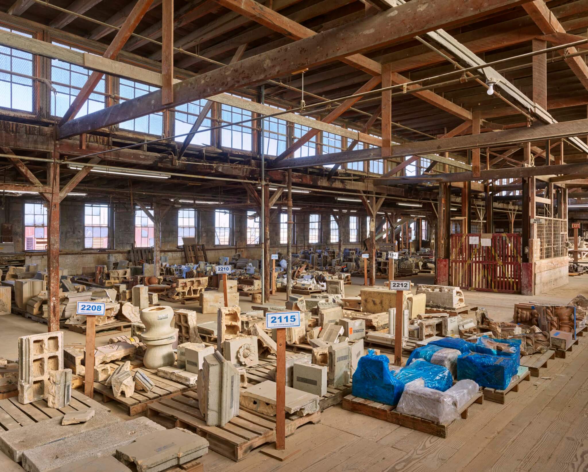 inside Gladding McBean facility