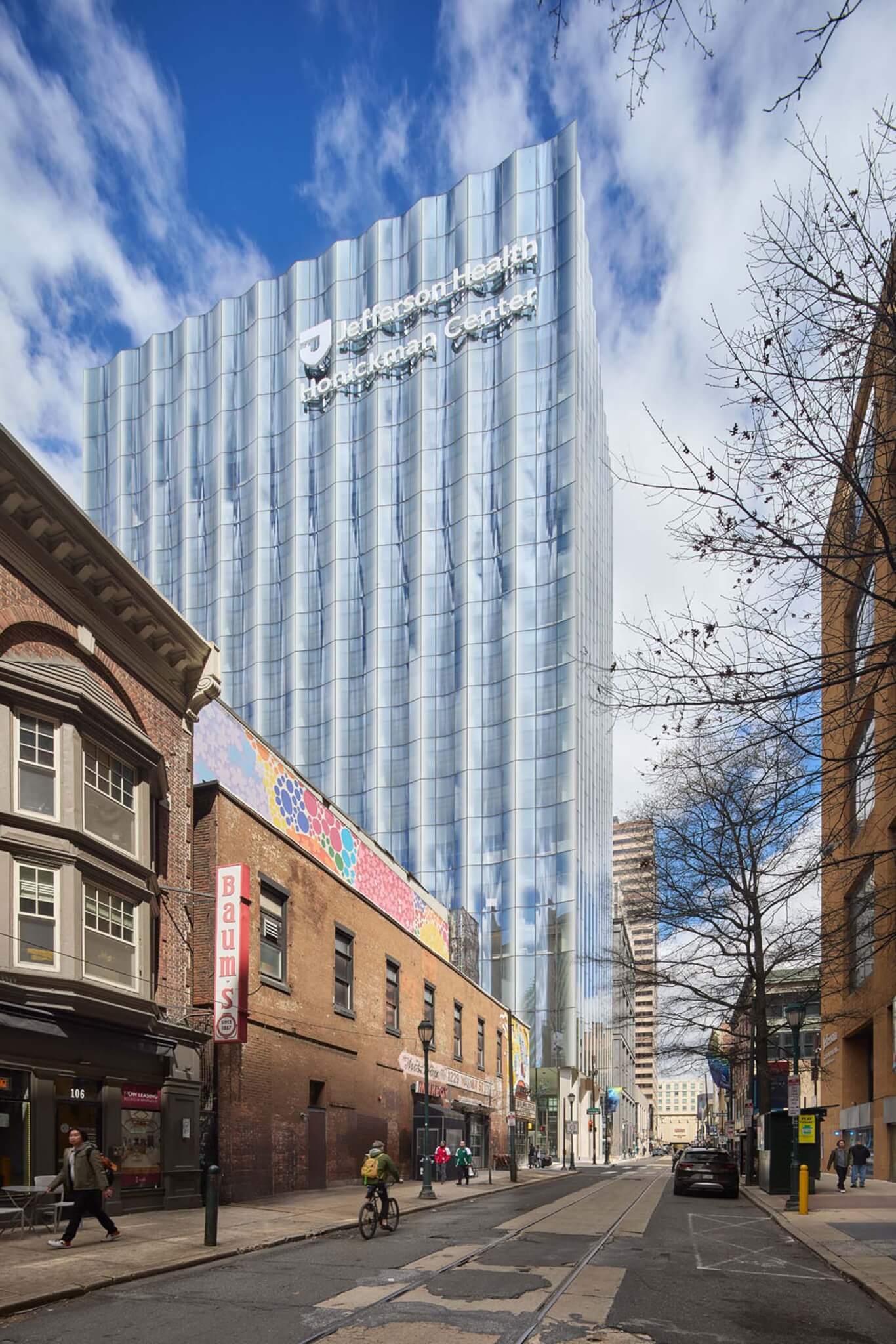Jefferson Health’s new Honickman Center by Ennead