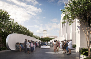 rendering of memorial