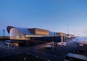exterior rendering of Chicago O’Hare Airport expansion