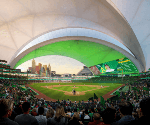 view of field from seats